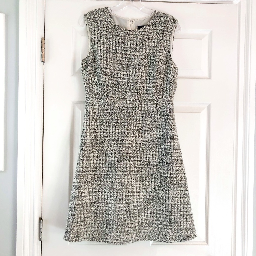 J. Crew Tweed A-Line Dress NWT